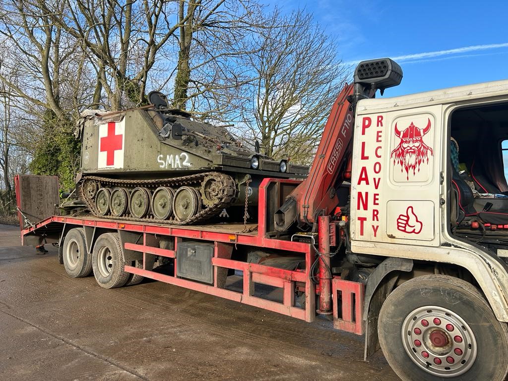 Arrival of the samaritan tank